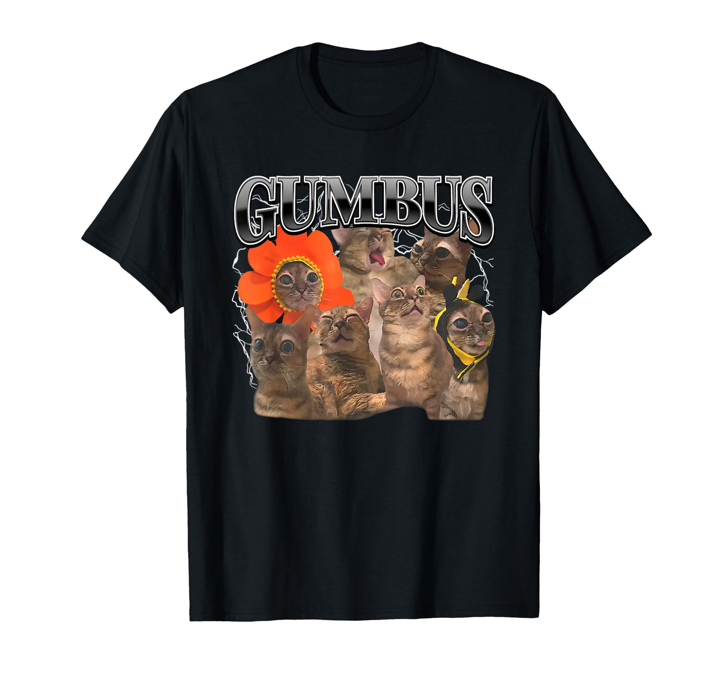 Gumbus Cat Funny Cat Gumbus Cute Animal Kitty Men Women Girls Kids T-Shirt