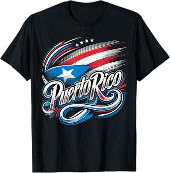 Puerto Rico Flag Heritage Month T-Shirt