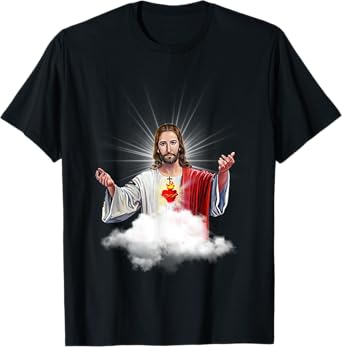 Sacred Heart of Jesus Christ Catholic Immaculate Heart T-Shirt