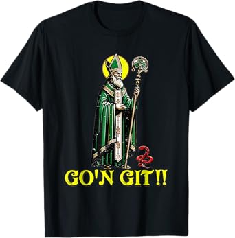 Vintage Go'n git Happy St Patricks Day Funny T-Shirt