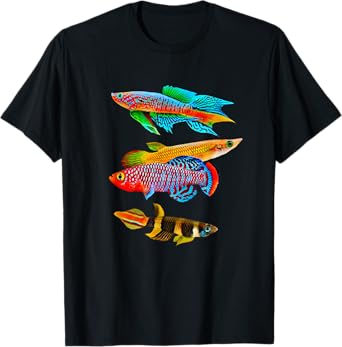 Killifish Egg Breeders Aquarium Fish Tank Owners T-Shirt