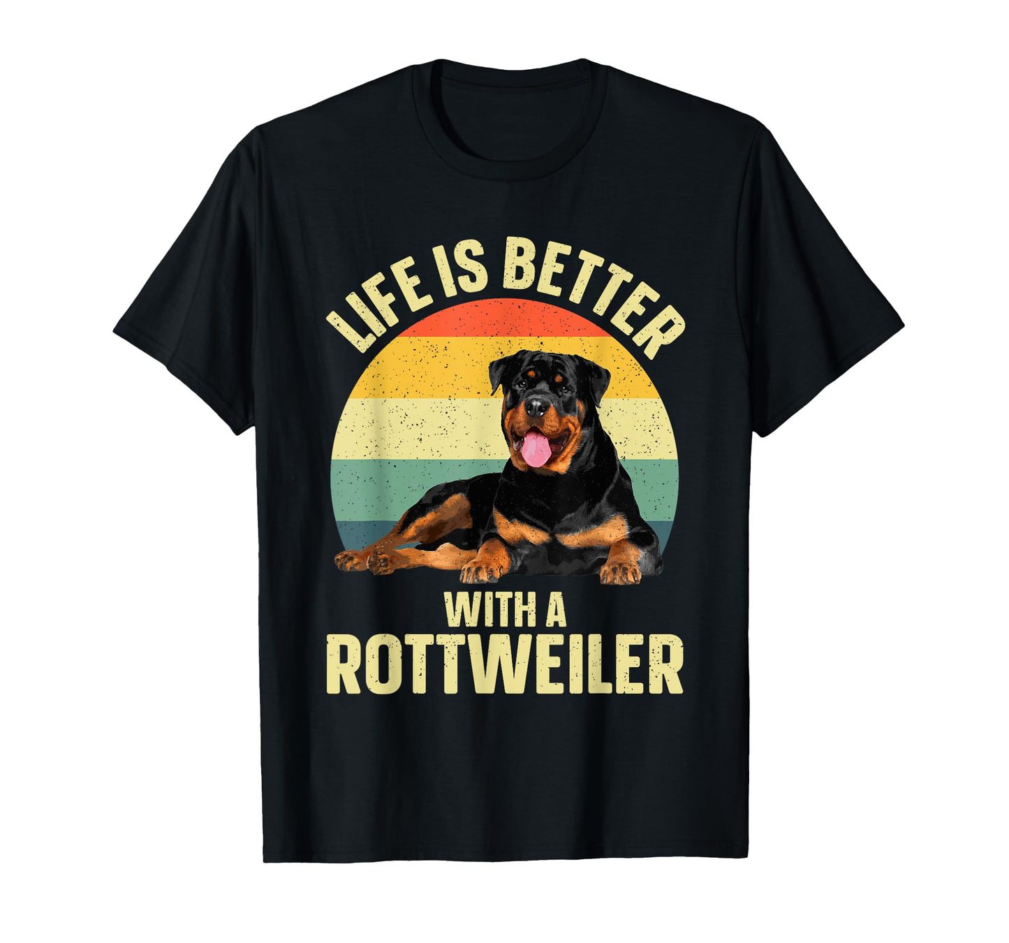 Cool Rottweiler Design For Men Women Rottie Rottweiler Lover T-Shirt