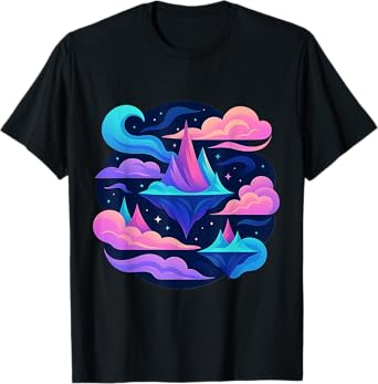 Dreamlike Abstract Landscape Design for Dreamers T-Shirt