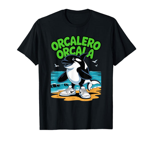 Orcalero Orcala Beach Italian Brainrot Meme T-Shirt