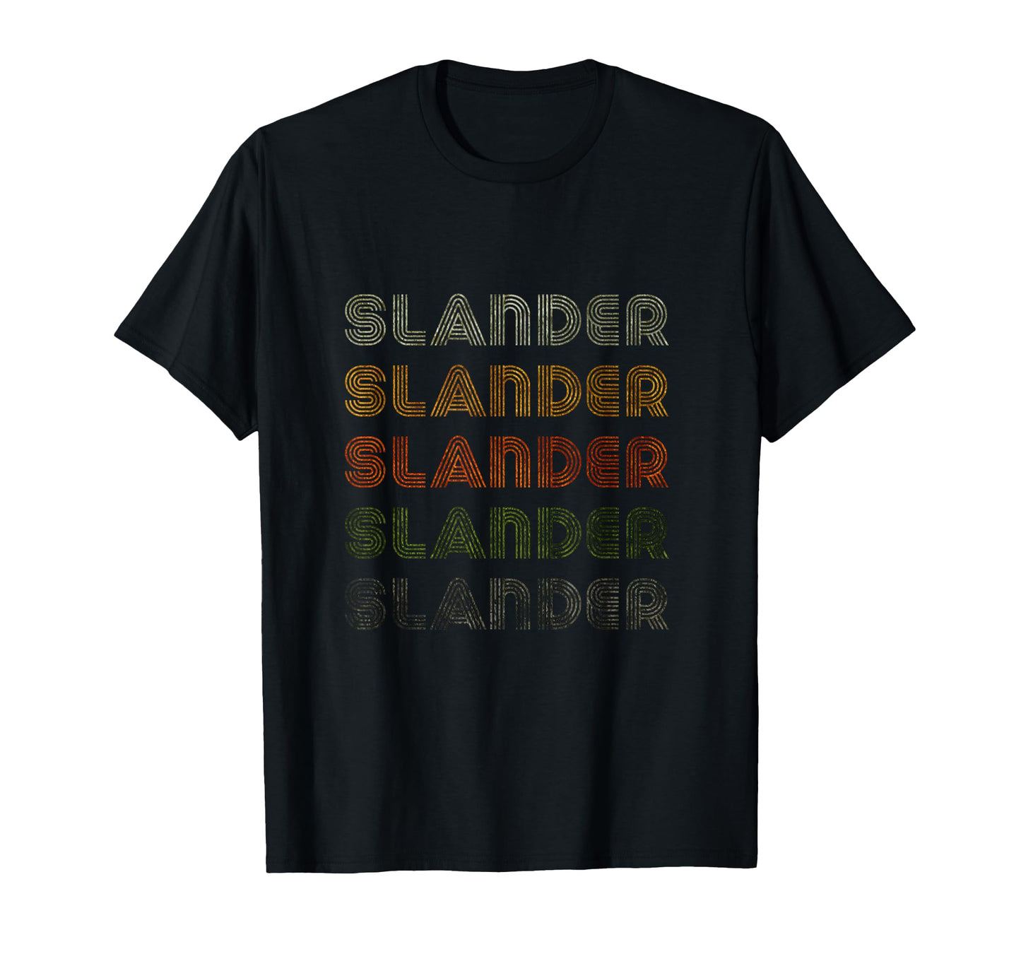 Love Heart Slander Tee Grunge Vintage Style Black Slander T-Shirt