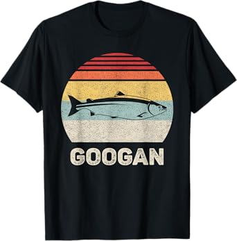 Retro Googan Fish Shirt Fishing Vintage T-Shirt