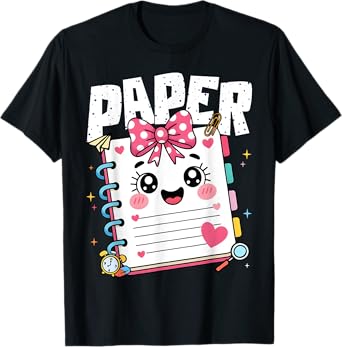 Paper Scissors Rock Halloween Costumes Group Family T-Shirt