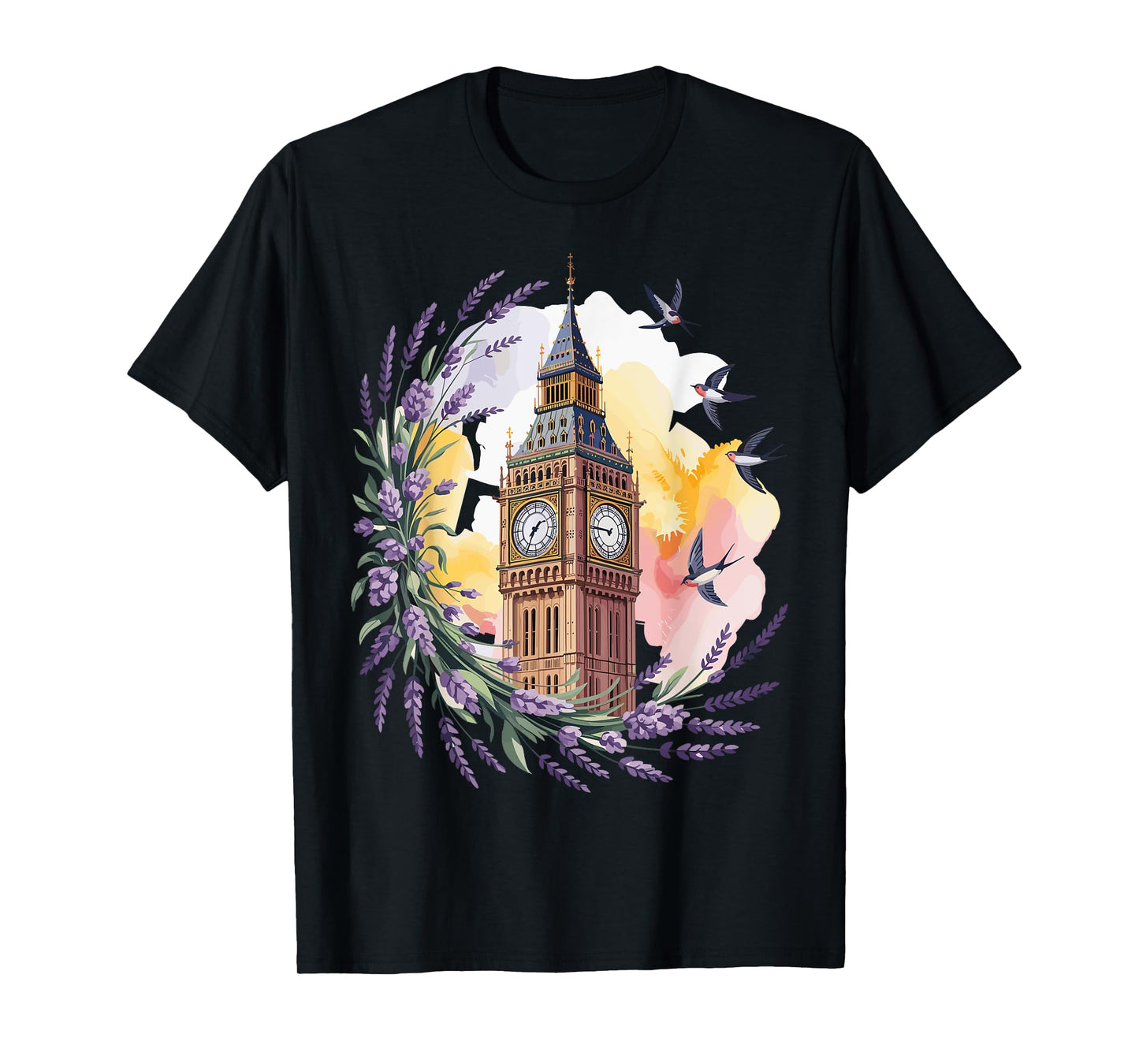 Big Ben Vacation Timeless London Charm Nature T-Shirt