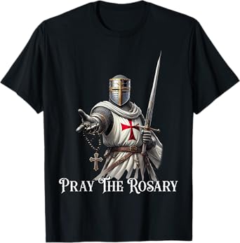 Catholic Knight Templar Latin Crusader Cross T-Shirt