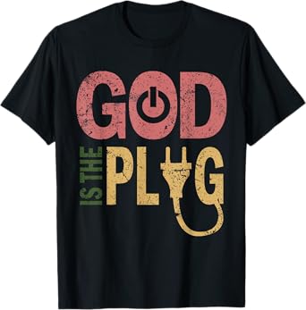 Is The God Plug ,Vintage T shirt, T-Shirt