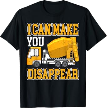 Concrete Cement Mixer Truck Driver T-Shirt