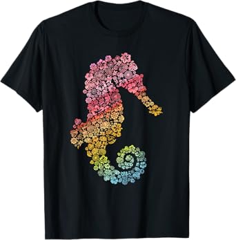 Colorful Seahorse T-Shirt