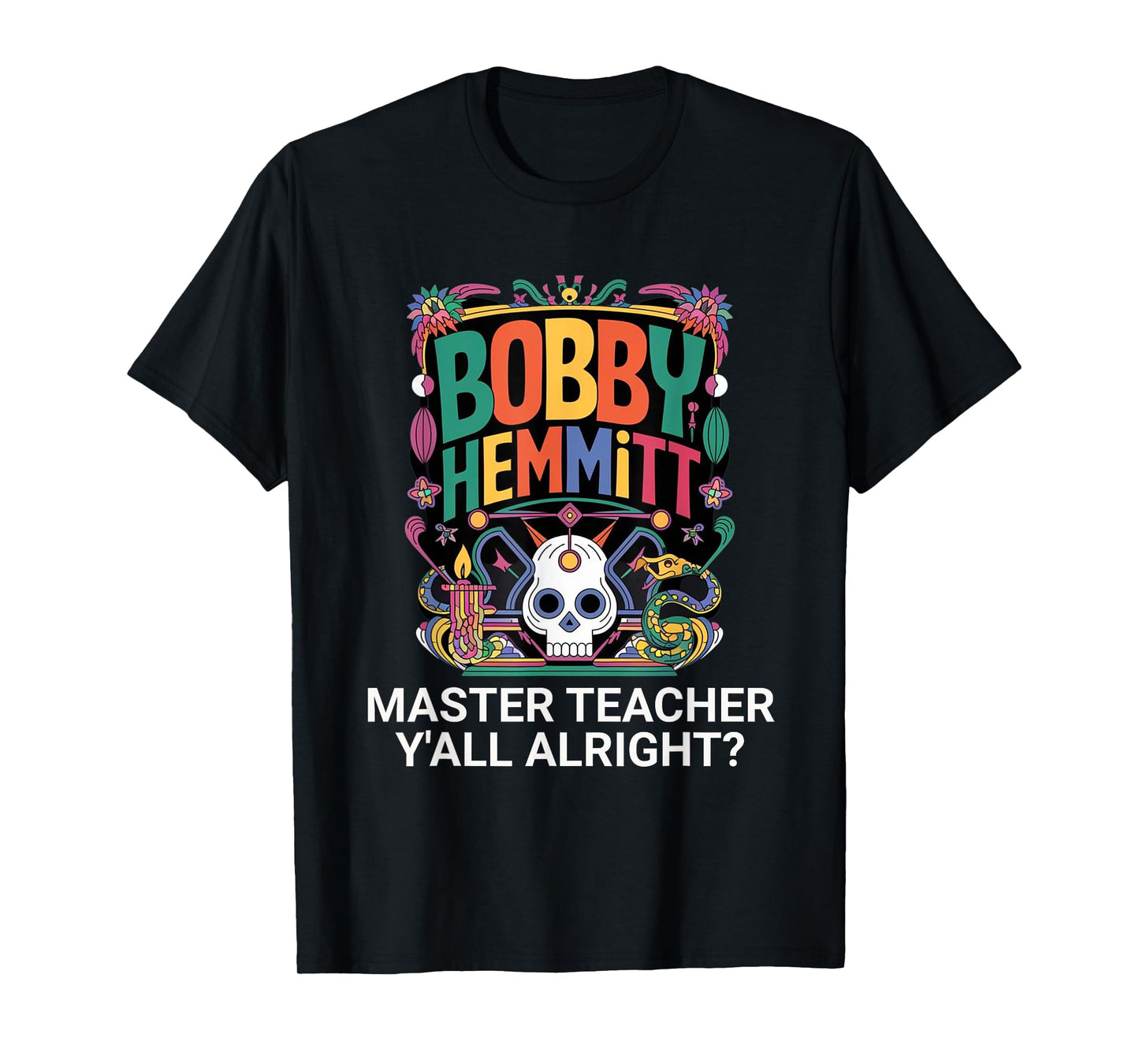 Bobby Hemmitt - Moorish Occultist Melanin Dark Side T-Shirt