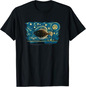 Retro Vintage Style Flounder T-Shirt