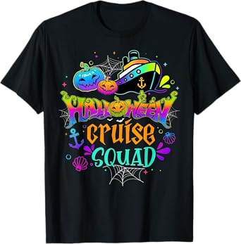 Halloween Cruise Squad 2024 Family Cruise T-Shirt