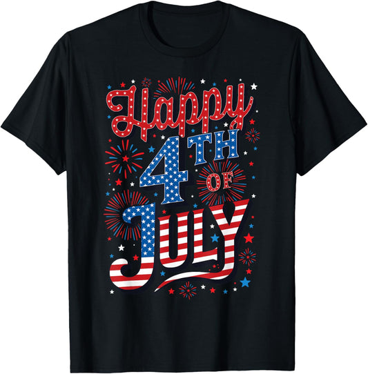 Independence Day Happy 4th Of July T-Shirt