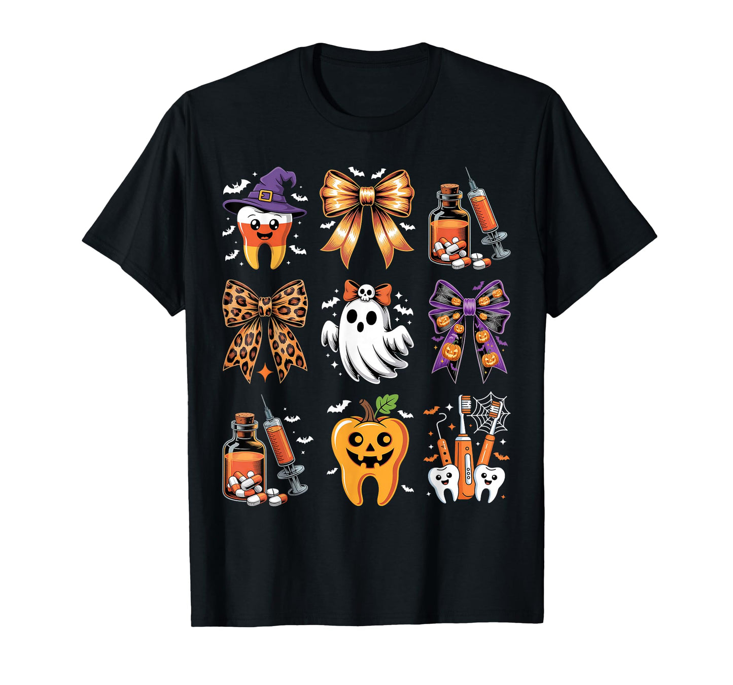 Matching Spooky Dental Halloween Shirts Dentist Halloween T-Shirt