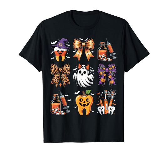 Matching Spooky Dental Halloween Shirts Dentist Halloween T-Shirt