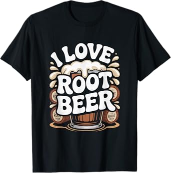 I Love Root Beer Classic Nostalgia T-Shirt