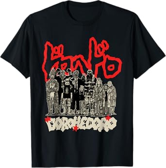 Dorohedoro Group Portrait with Kanji Logo Manga T-Shirt