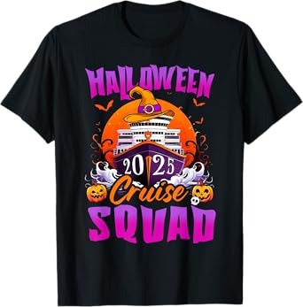 Halloween Cruise Squad 2025 Family Cruising Cruise Squad T-Shirt