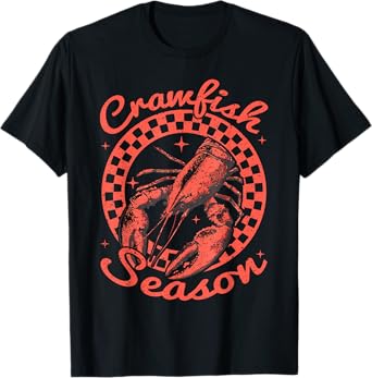 Crawfish Season Crawfish Boil Lobster Cajun Men Women T-Shirt