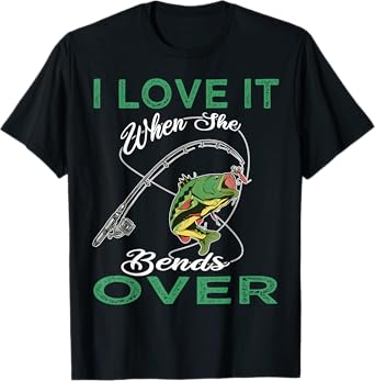 Funny saying fisherman fishing Fish fishing rod T-Shirt