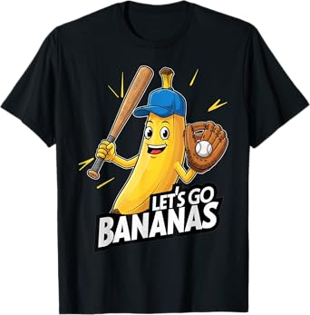 Funny Boys Banana T-Shirts Gifts Merch Shirt Lets Go Bananas T-Shirt