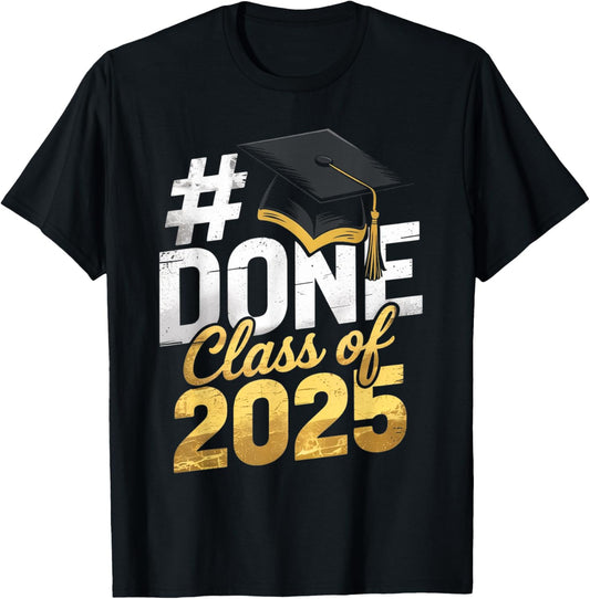 Class Of 2025 Graduation for Him Her Family Women Men Kids T-Shirt