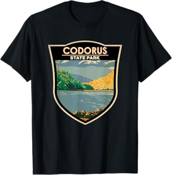 Codorus State Park Pennsylvania Badge Vintage T-Shirt