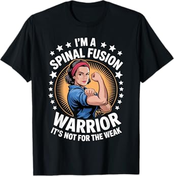 Spinal Fusion Design For Women Girls Lumbar Spinal Fusion T-Shirt