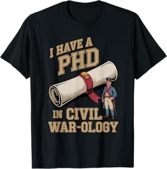 Civil War Reenactor Apparel for History Buffs and Teachers T-Shirt