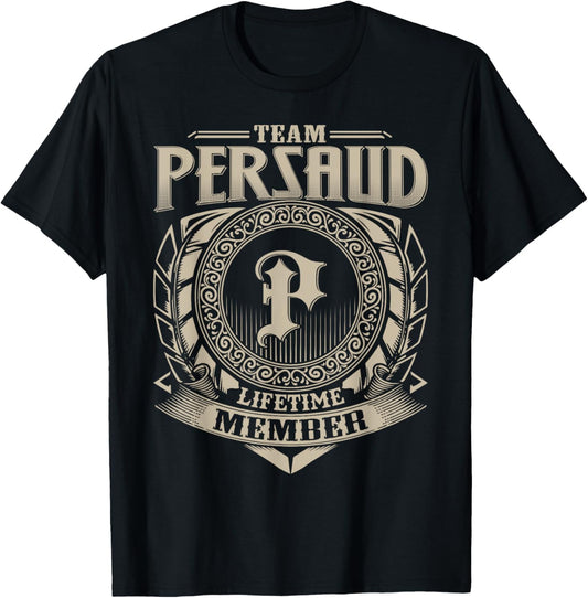 Team PERSAUD Lifetime Member PERSAUD Family Name Vintage T-Shirt