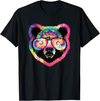 Cool Bear Sunglasses Funny Bear Lover Men Women Kids T-Shirt