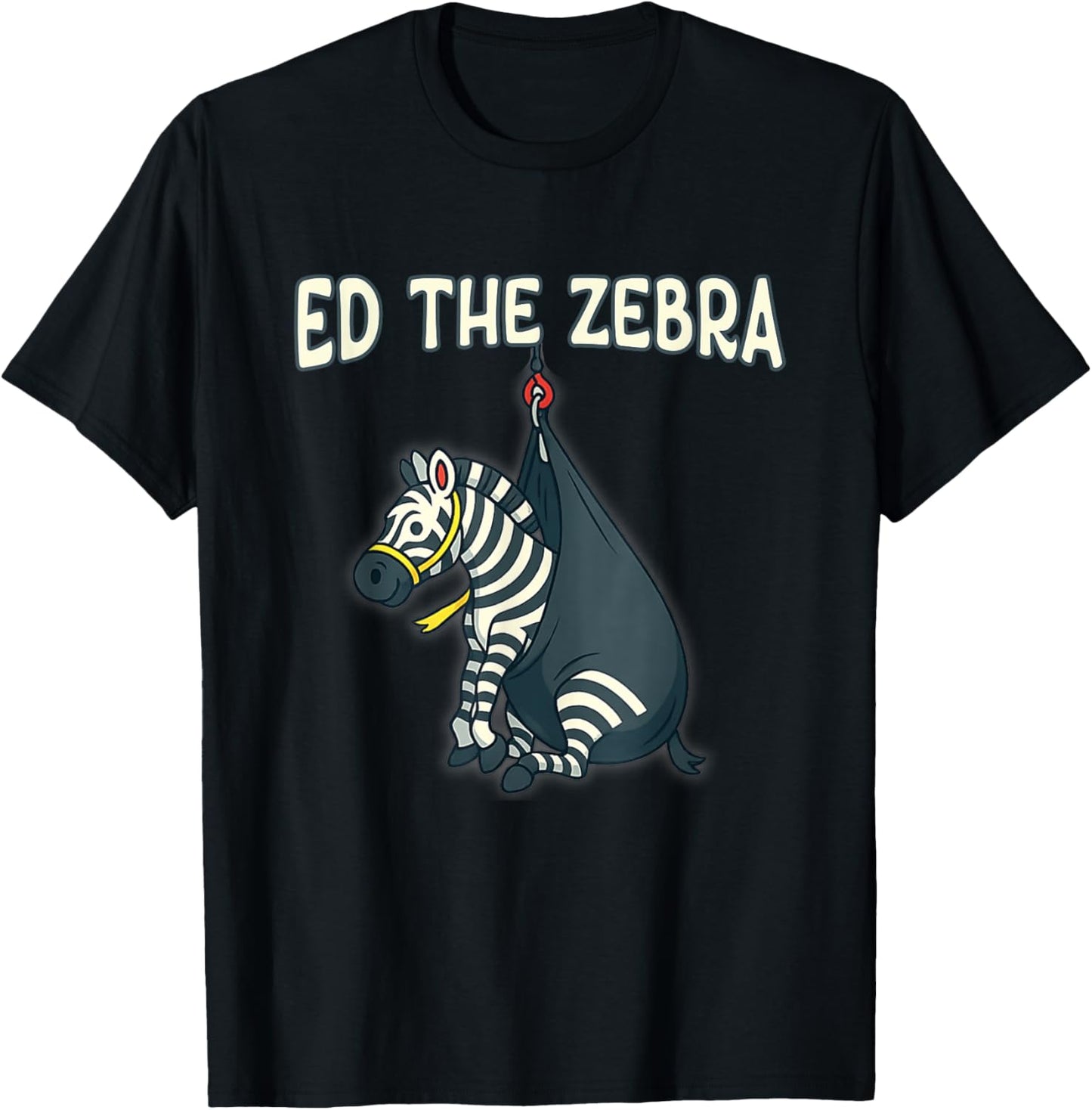 The Runaway Pet Zebra - Never Forget Ed the Zebra Captured T-Shirt