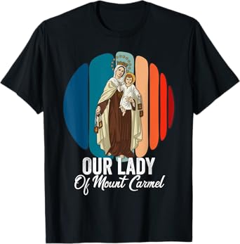 Our Lady of Mount Carmel Marian Catholic T-Shirt