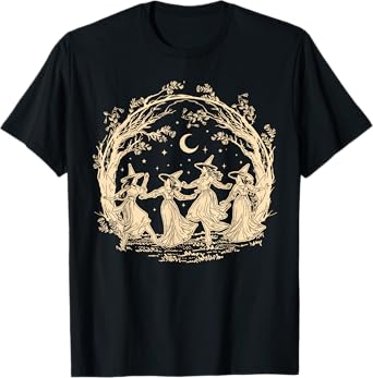 Girl Will Be Girls Witch Witchy Spooky Season Halloween T-Shirt