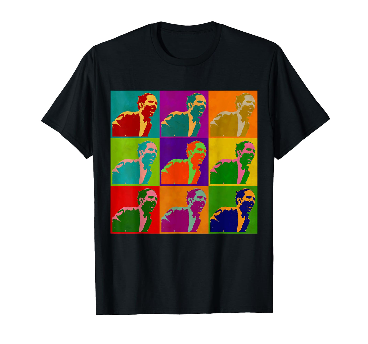 Pedro Albizu Campos Warhol Painting Boricua Puerto Rico Fun T-Shirt