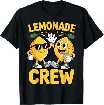 Funny Lemon Stand Lemonade Entrepreneur Lemonade Crew T-Shirt
