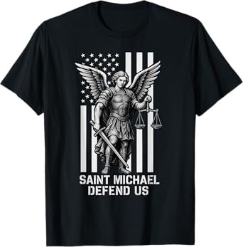 Saint Michael The Archangel Catholic T-Shirt