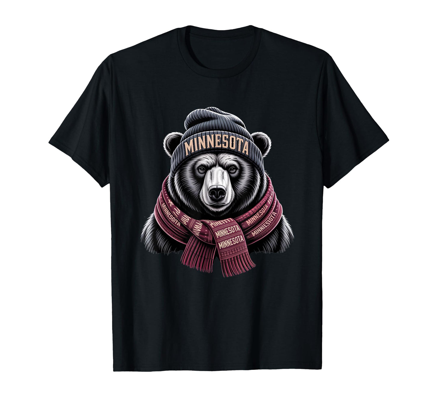 Minnesota Bear MN Wildlife and Nature T-Shirt