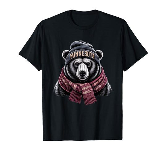 Minnesota Bear MN Wildlife and Nature T-Shirt