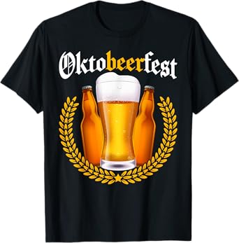 Oktobeerfest Germany Flag Oktoberfest Festival Men Women T-Shirt