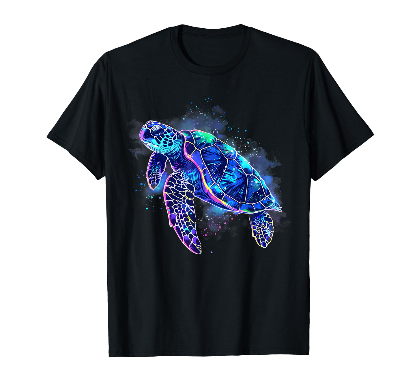 Sea Turtle Sea Ocean Animal Sea Turtle Lover Artwork Motif T-Shirt