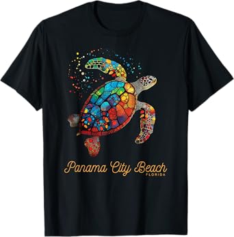 Panama City Beach FL Diving Florida Vacation Sea Turtle T-Shirt for Men Women