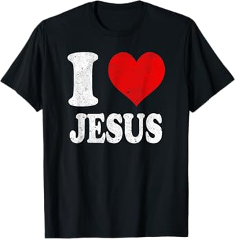 I Love Jesus Vintage T-Shirt