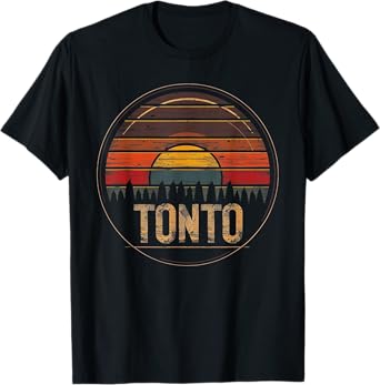 Tonto - US National Park Forest Vintage Men Women Kids Retro T-Shirt