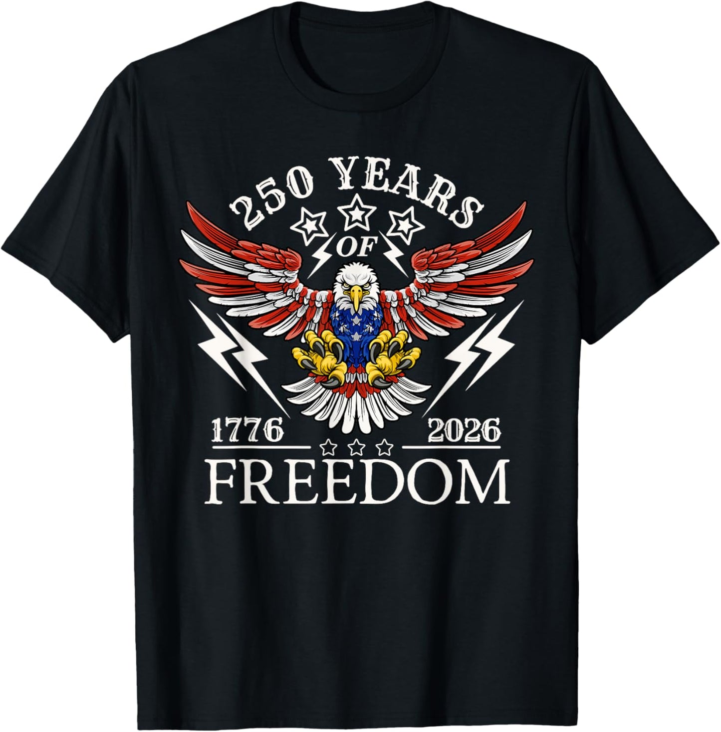 Americas Semi Quincentennial 250th Anniversary Commemorative T-Shirt