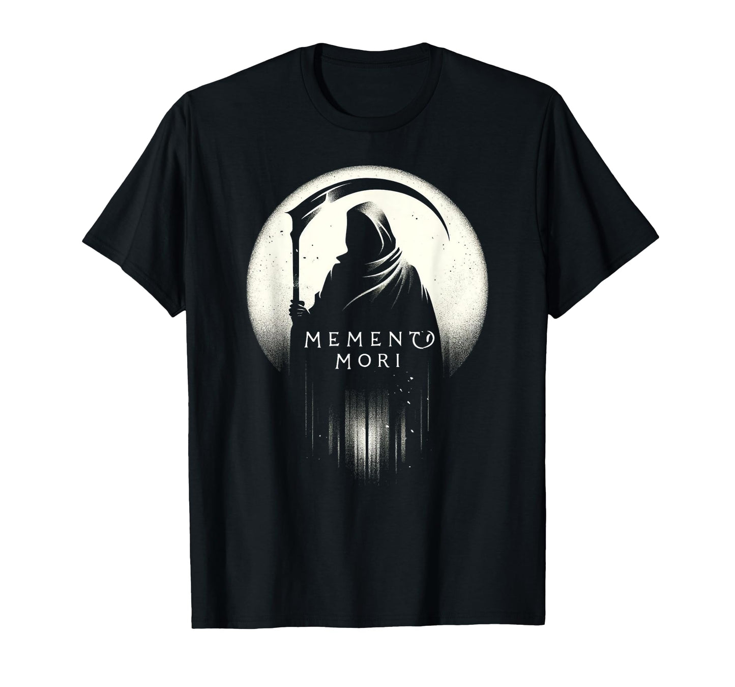 Memento Mori - Latin Remember You Must Die with Grim Reaper T-Shirt