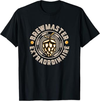 Mens Brewmaster Shirt Craft Beer Gifts Homebrew T-Shirt